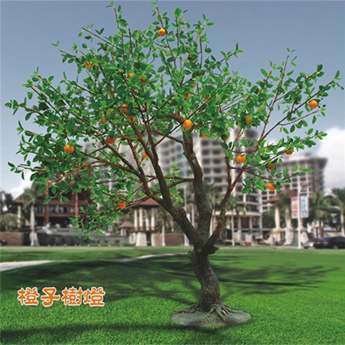 LED橙子樹燈